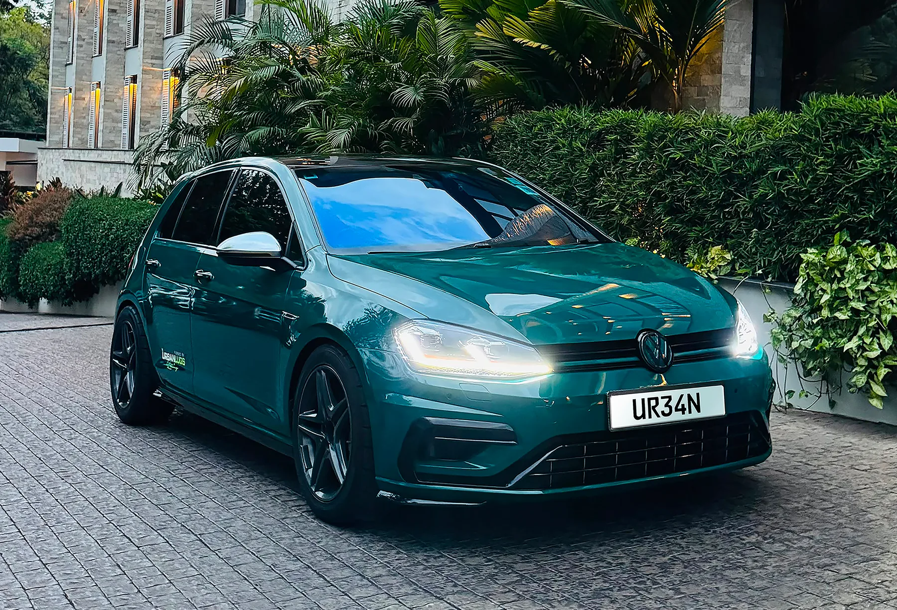 Volkswagen Golf R on URBANLUGS forged wheels